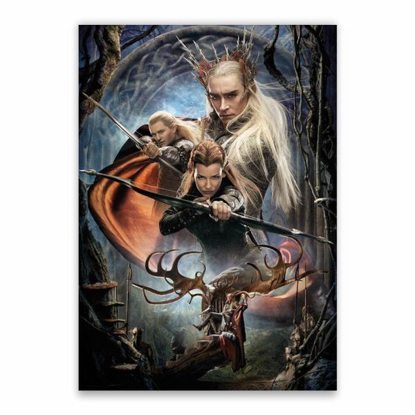 The Elves Hobbit Poster - A1