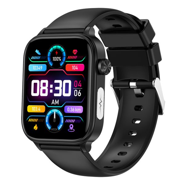Smart Watch with Bluetooth Calling, 1.96" IPS Screen &amp; Sports Tracking
