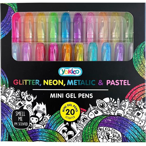 Scented Mini Gel Pens (20 Pack)