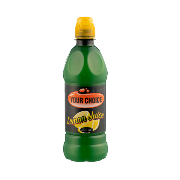 Your Choice Lemon Juice - Condiments And Jucie - 12 x 500 ml