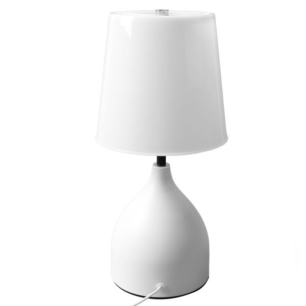 White Touch Switch 5V Bedside Table Lamp for Bedroom Kids Room Office