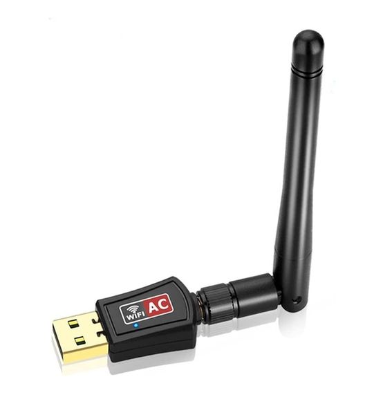600Mbps USB Wireless Network Adapter with High-Gain Antenna