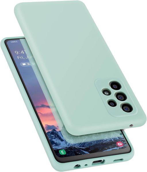 Light Green Silicone Protective Phone Case For Samsung Galaxy A05 &amp; A05S