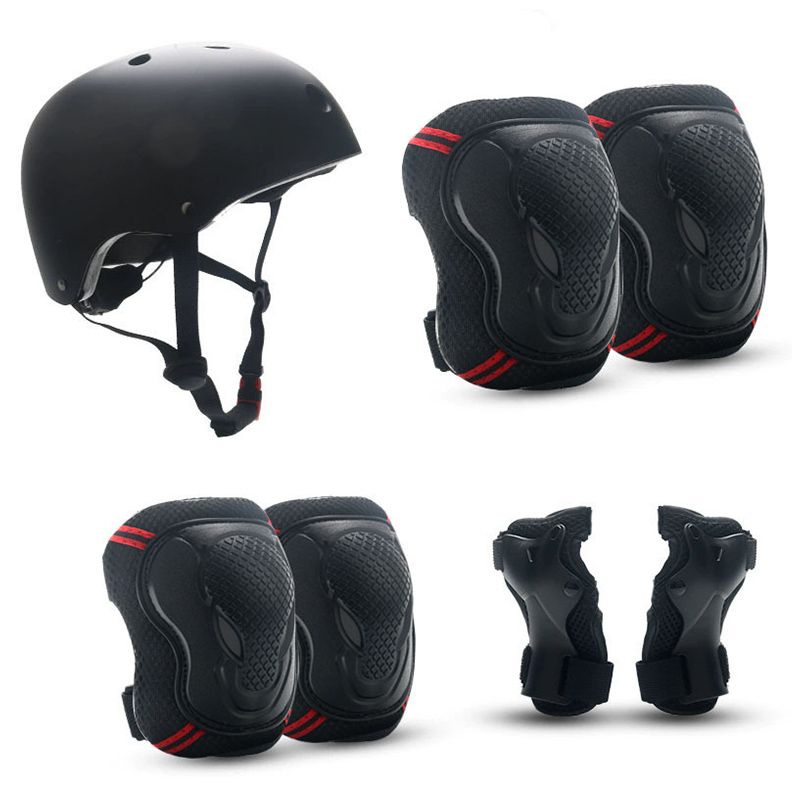 Protective Gear Sports Helmets Knee Pads Elbow Pads Wrist Guards Set Gift