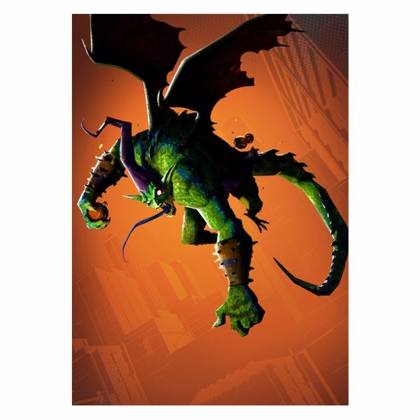 Green Goblin Spiderman - A1 Poster