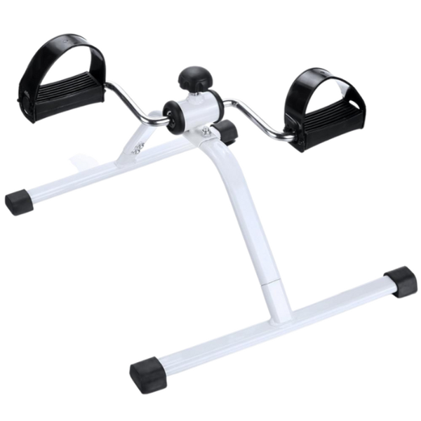 Mini Leg Under Desk Exercise Bike - (White)