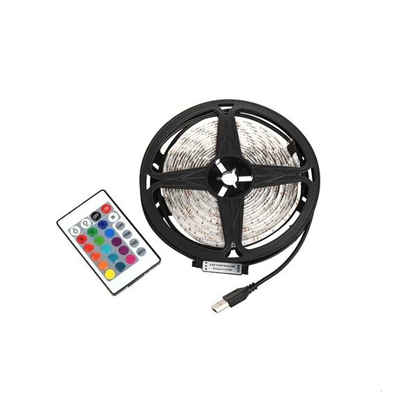 3M 180 LED USB RGB Strip Light with Remote
