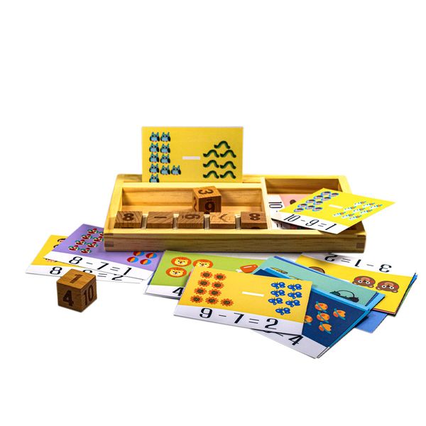 Preschool Teaching Aids - Number Spelling Board.