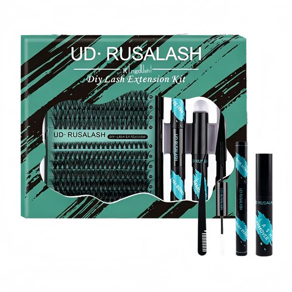 Kingdushi DIY Lash Clusters Kit, Individual Eyelash,30-40D 9-16mm - 280Pack
