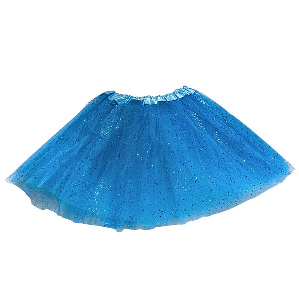 Glitter Tutu - For Kids - Blue