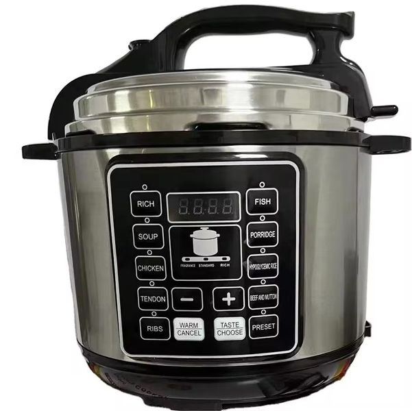 Multifunctional 6L Electric Food Steamer and Programmable Pressure Cooker