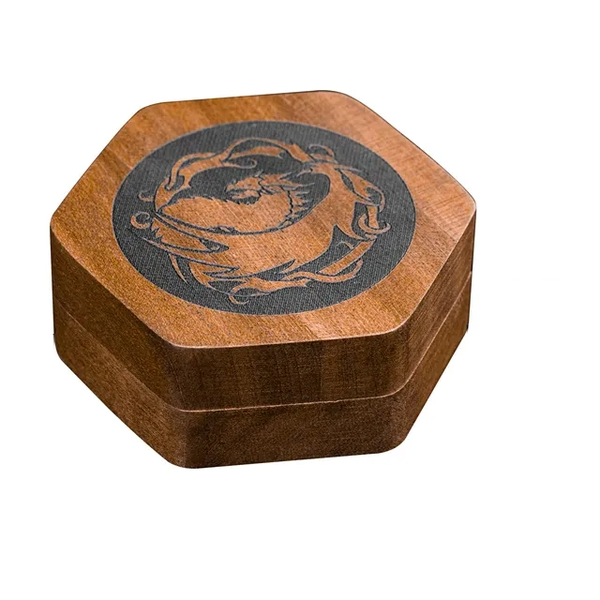 Dragon Series Small Wooden Dice Boxes