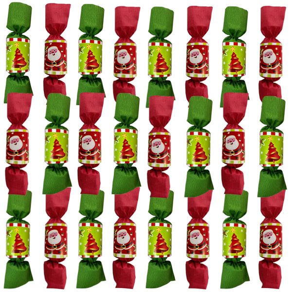 Craft Festive Christmas Crackers Jumbo Set Of 24