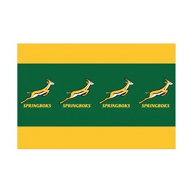 Springbok Themed Paper Tablecloth 180x120cm