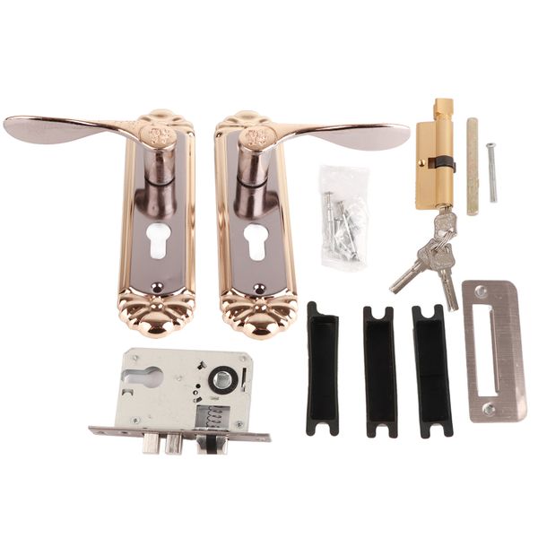 European cylinder door handle