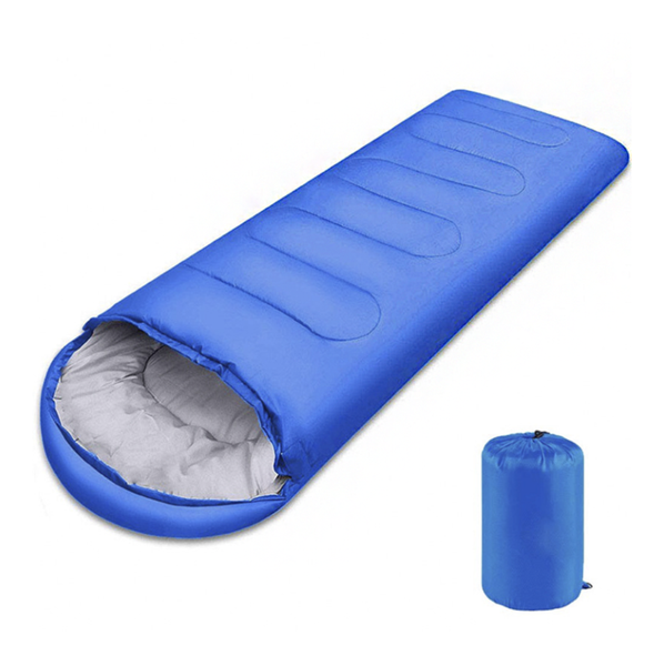 Outdoor Camping Sleeping Bag, Emergency Adult Insulated Sleeping Bag-Blue