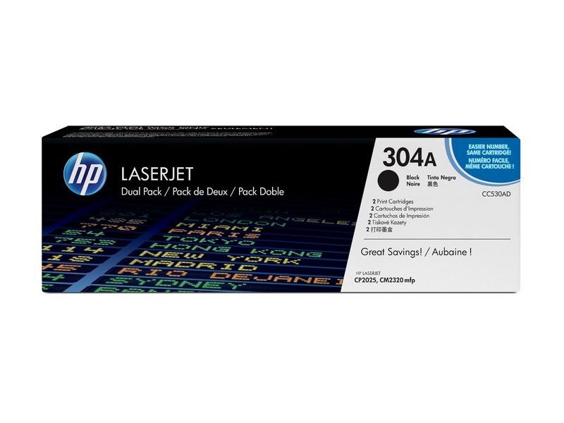 HP No. 304A Black Print Cartridge