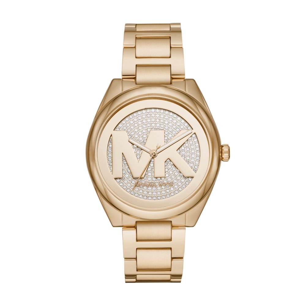 Michael Kors Mfo Janelle Womens Gold Stainless Steel Watch - MK7088 ...