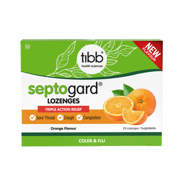 Tibb Septogard Throat Lozenge - 24's