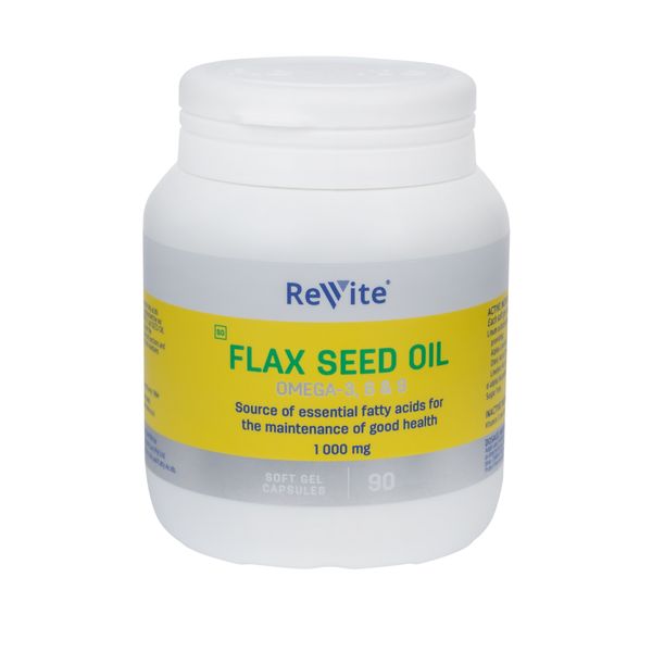 Revite Flaxseed Oil 1000mg 90's