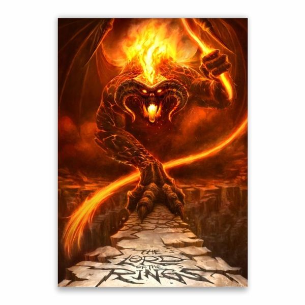 Lord Of The Rings Balrog Poster - A1