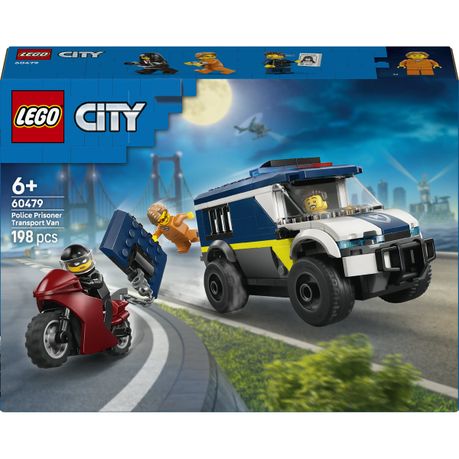 LEGO® City Police Prisoner Transport Van Building Toy 60479 Image