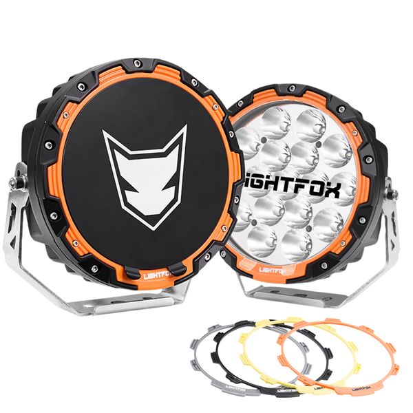 Lightfox - 7" LED Driving Spot Light - 210W (LF-DL7-PFx2)