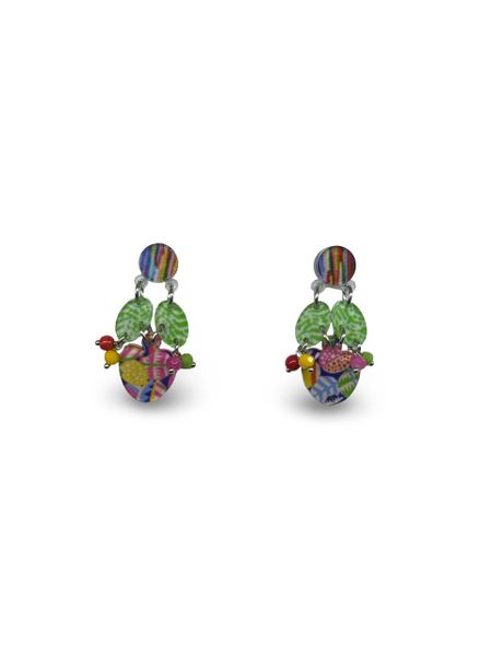 Lilly K Designs Women Multicolour 57184 Plexiglass Drop &amp; Dangle Earrings