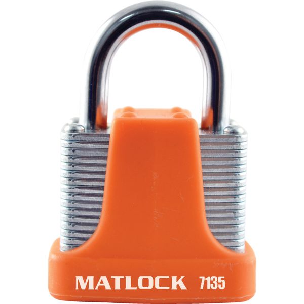 Matlock 40Mm 4 Pin Strong Padlock Red