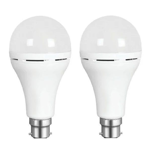 B22 Rechargeble LED Globe 12W Emergency Light Bulb 2 Pack Shop