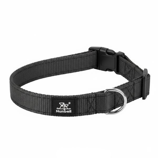 2.5 Cm Nylon Pet Collar - Monochrome Collection - (Mixed Colors)