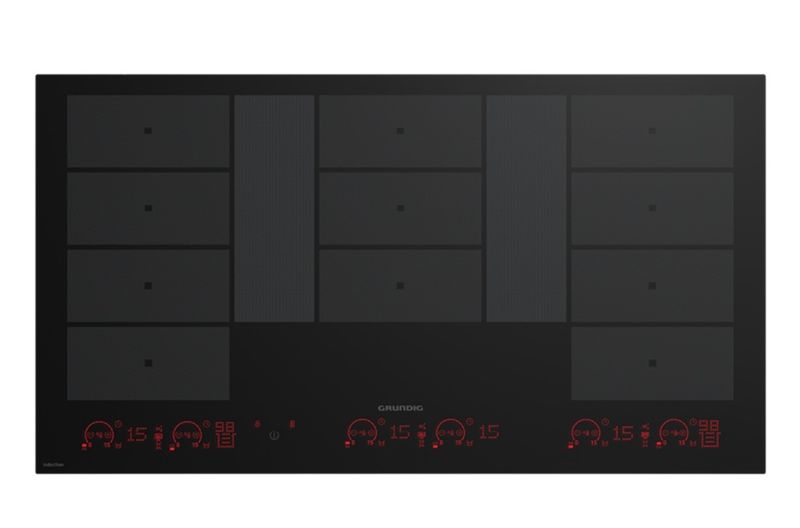 Grundig GIEI938980I Flexi Induction Hob 90cm Black