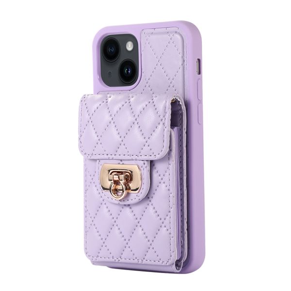 Accordion Card Slot Phone Leather Case Compatible with Apple iPhone 13 Pro