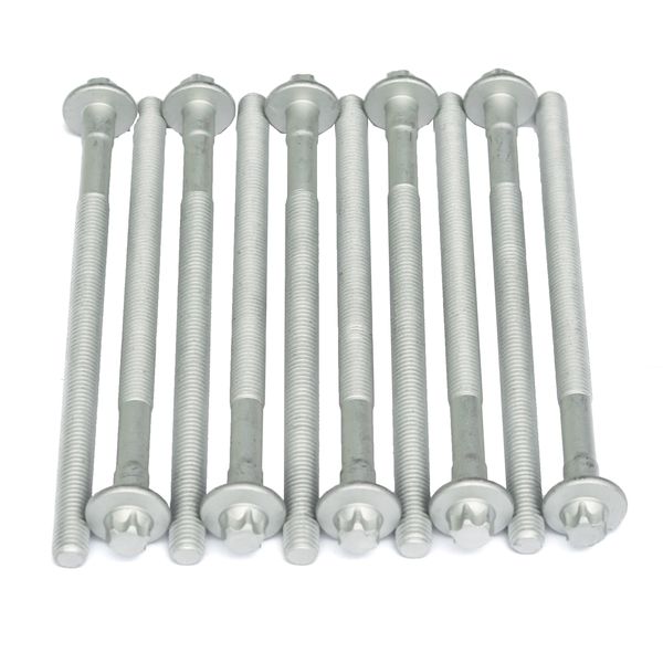 10PCS M271 1.8 Engine Cylinder Head Bolts Compatible with Mercedes W203