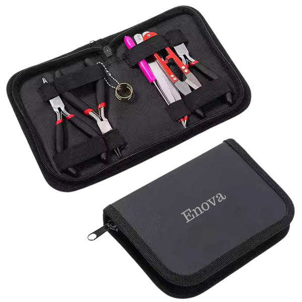 Enova Jewelry Making Tools Kit with Case - 8Pcs