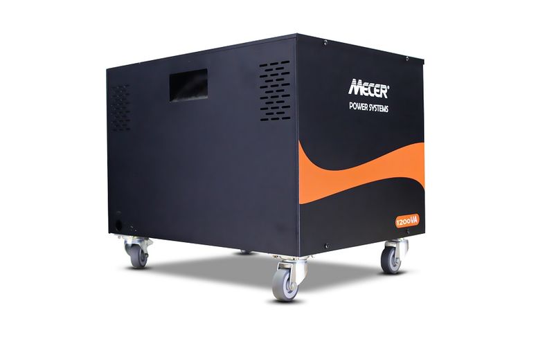 Mecer 12V Inverter (1200VA/720W) - EXCLUDES BATTERY - INVERTER AND CASE ONLY