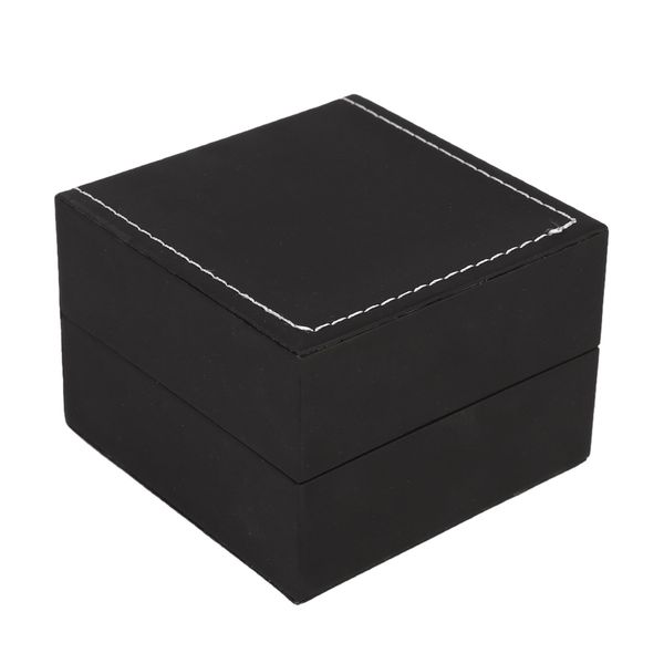 Black PU Leather Watch Storage Case