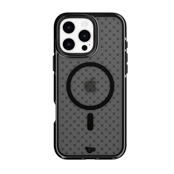 Tech21 Evo Check Apple iPhone 16 Pro Max Case with MagSafe - Smokey Black