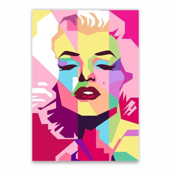 Marilyn Monroe Pink Poster - A1
