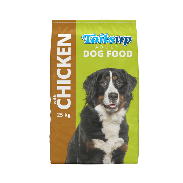 Tailsup with Chicken Dry Dog Food 25kg
