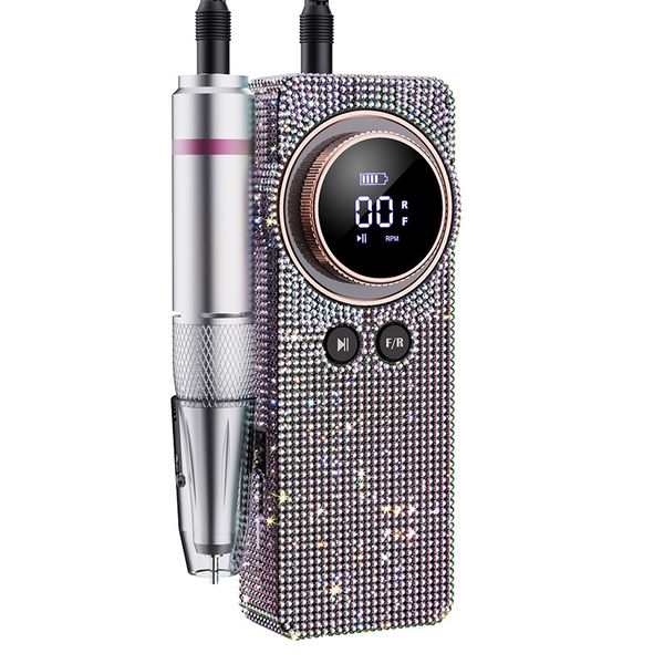 Portable Electric Nail Drill Polishing Machine Full Set with Polishing