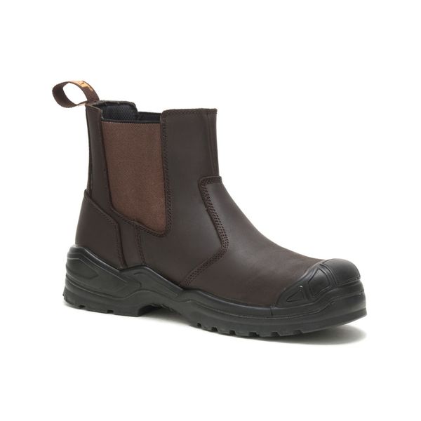 Cat Striver Dealer Bump (Steel Toe) Brown image