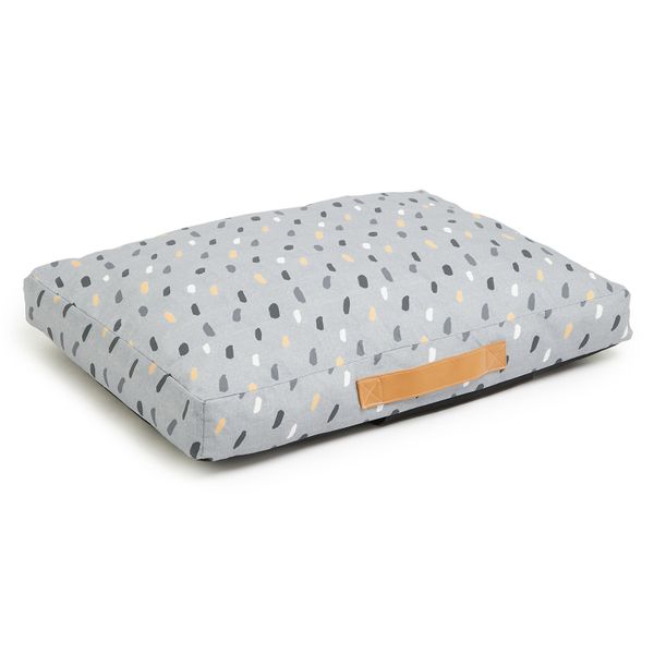 Wiggle Paint Strokes Print Cushion Bed