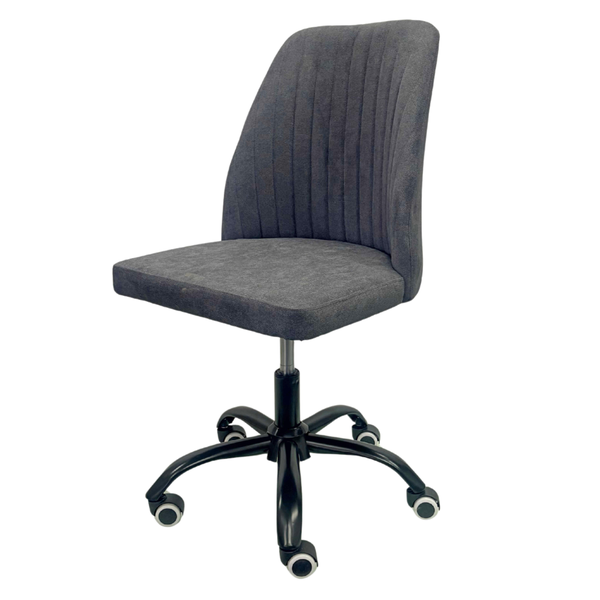 Oriela Minimalist Office Chair - Grey - Fine Living