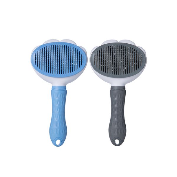 2pcs Pet Hair Brush, Dog Grooming, Cat Cleaning, Long Hair Pet Supplies