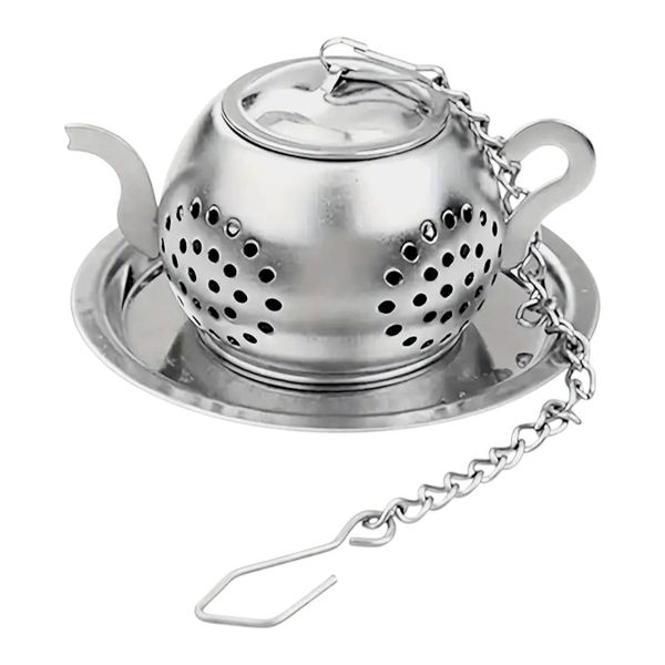 Mini Brew Stainless Steel Tea Infuser - Silver