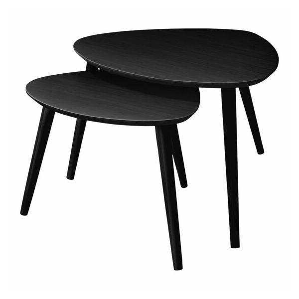 H&amp;S - Triangular Side Table - Two Piece