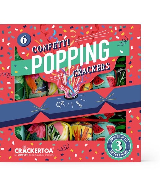 Holly &amp; Ivy Christmas Crackers - Crackertoa Tropical Splash
