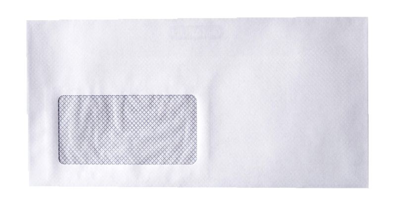 Marlin Envelopes DL White with Window Self Seal 500's