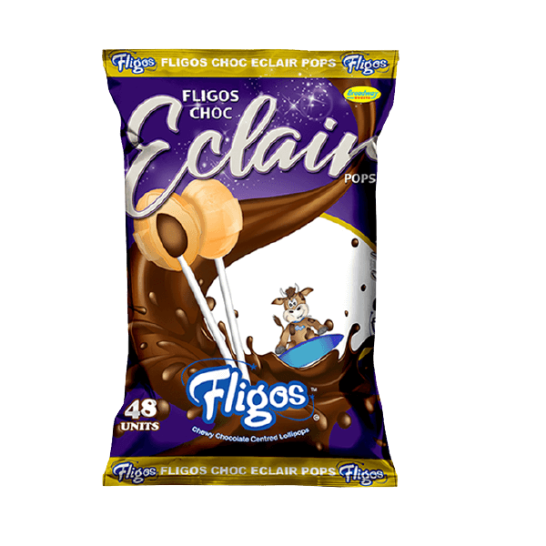 Chocolate Eclair Lollipops (48's) Buy Online in South Africa